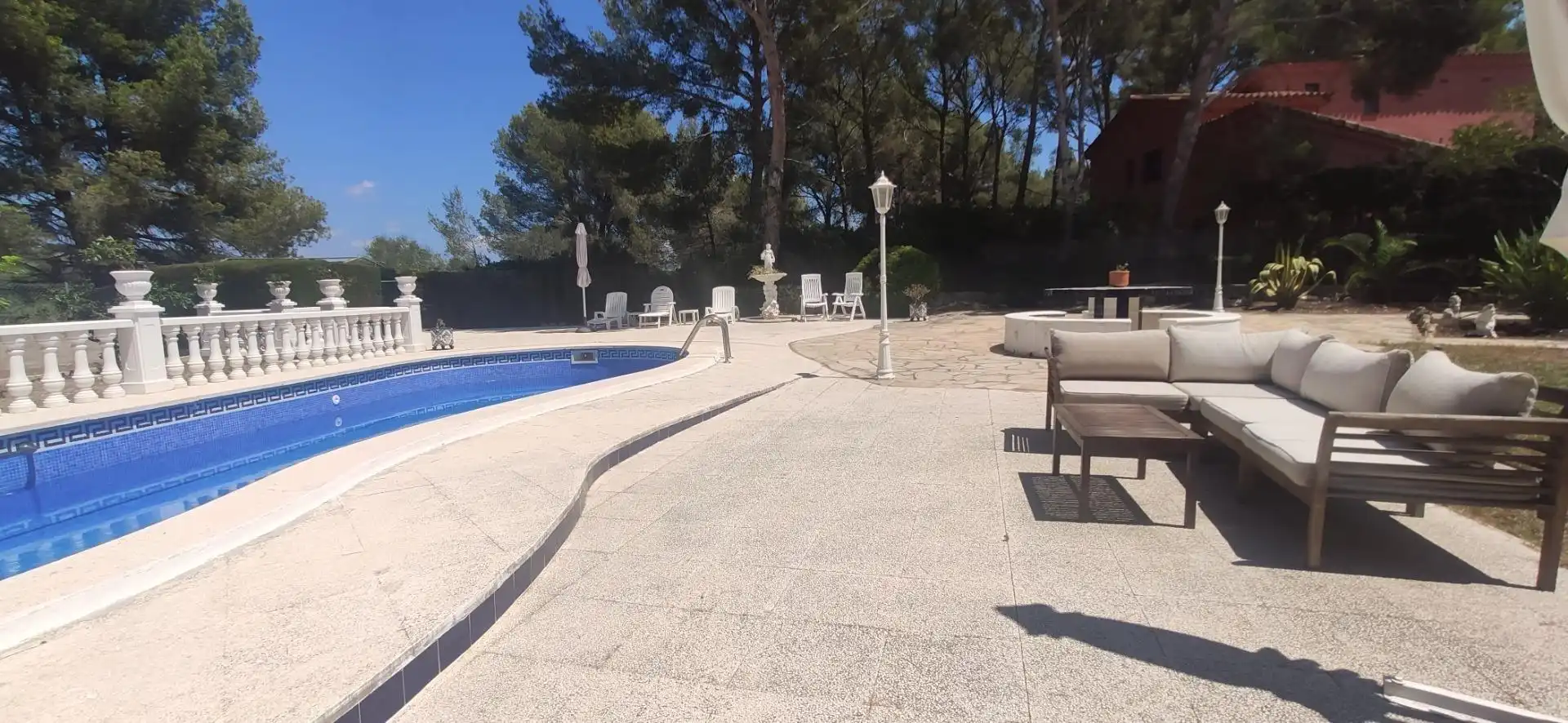 Piscina de Casa o xalet en venda en Tarragona amb Jardí privat, Terrassa i Piscina