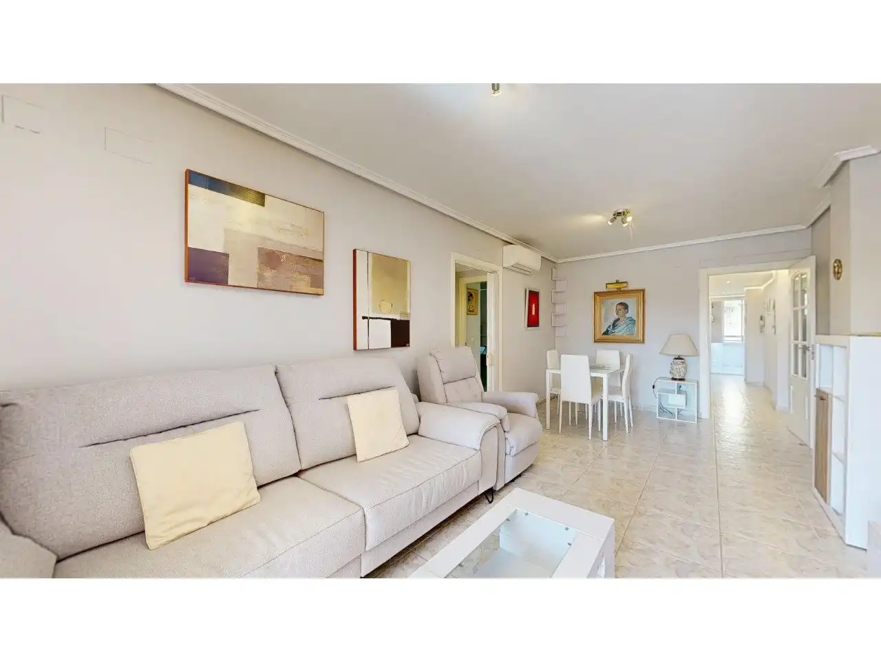 Exterior view of Flat for sale in Cullera  with Air Conditioner, Private garden and Terrace