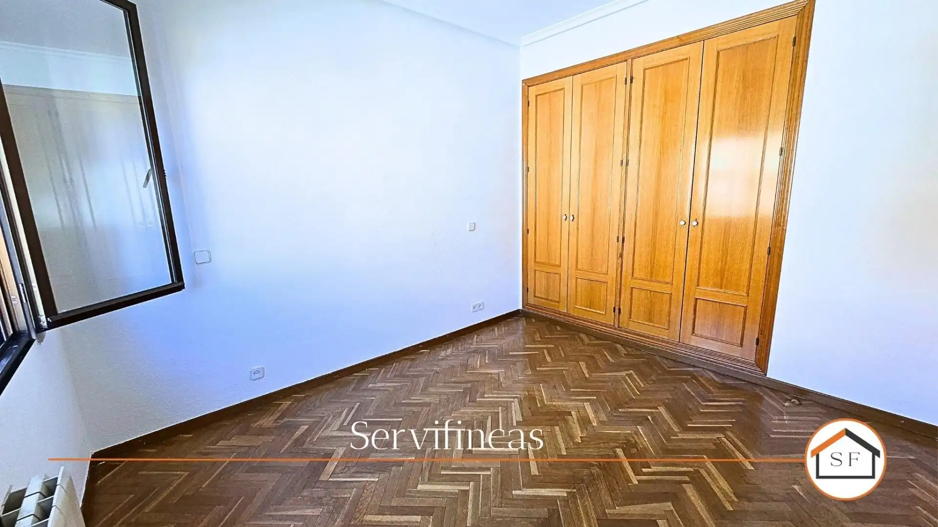 Schlafzimmer von Wohnung zur Miete in Madrid mit Heizung und Parkett