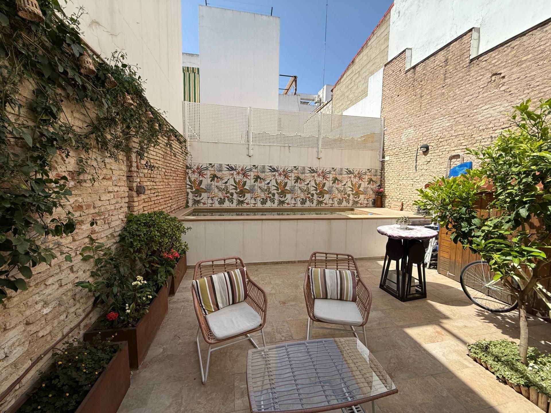 Terrassa de Casa o xalet en venda en  Sevilla Capital amb Terrassa, Piscina i Balcó