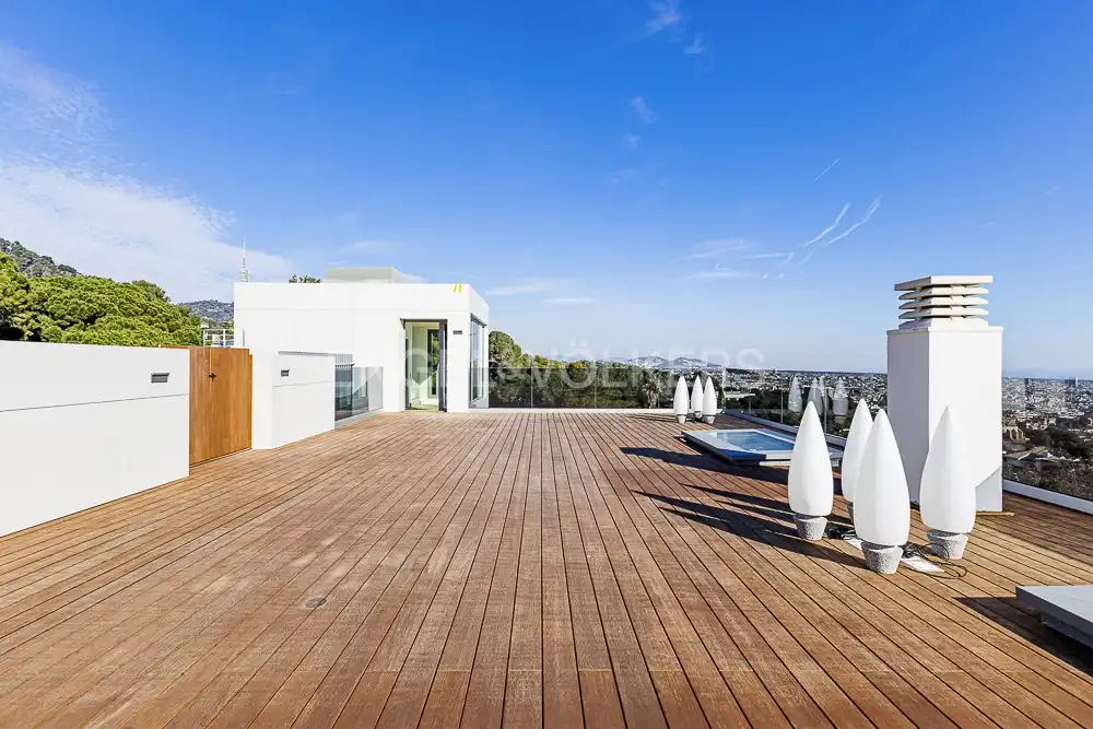 Terraza de Casa o chalet en venta en Barcelona con Aire acondicionado, Calefacción y Jardín privado