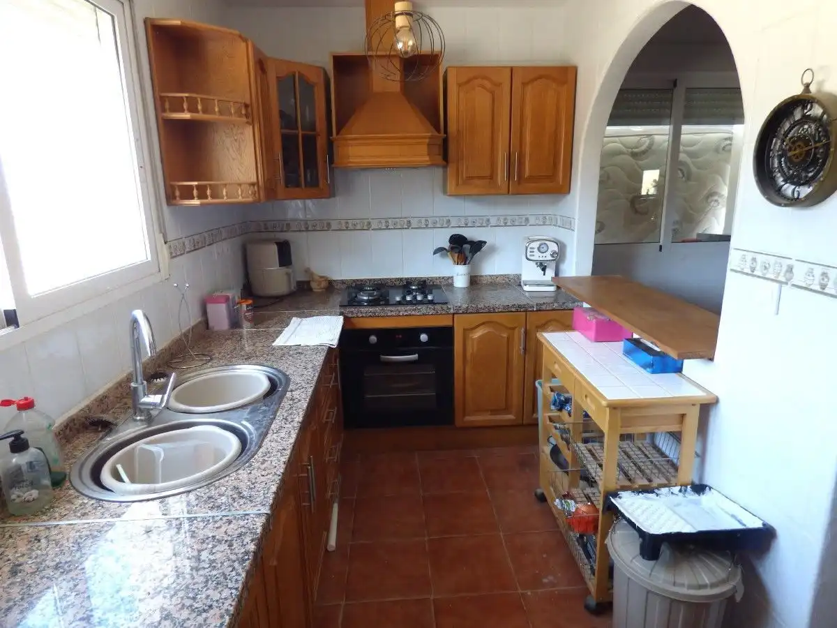 Kitchen of Houses for sale in Relleu  with Air Conditioner, Private garden and Terrace