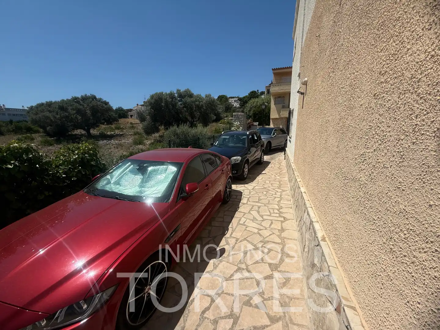 Vista exterior de Casa o xalet en venda en Peñíscola / Peníscola amb Aire condicionat, Jardí privat i Terrassa
