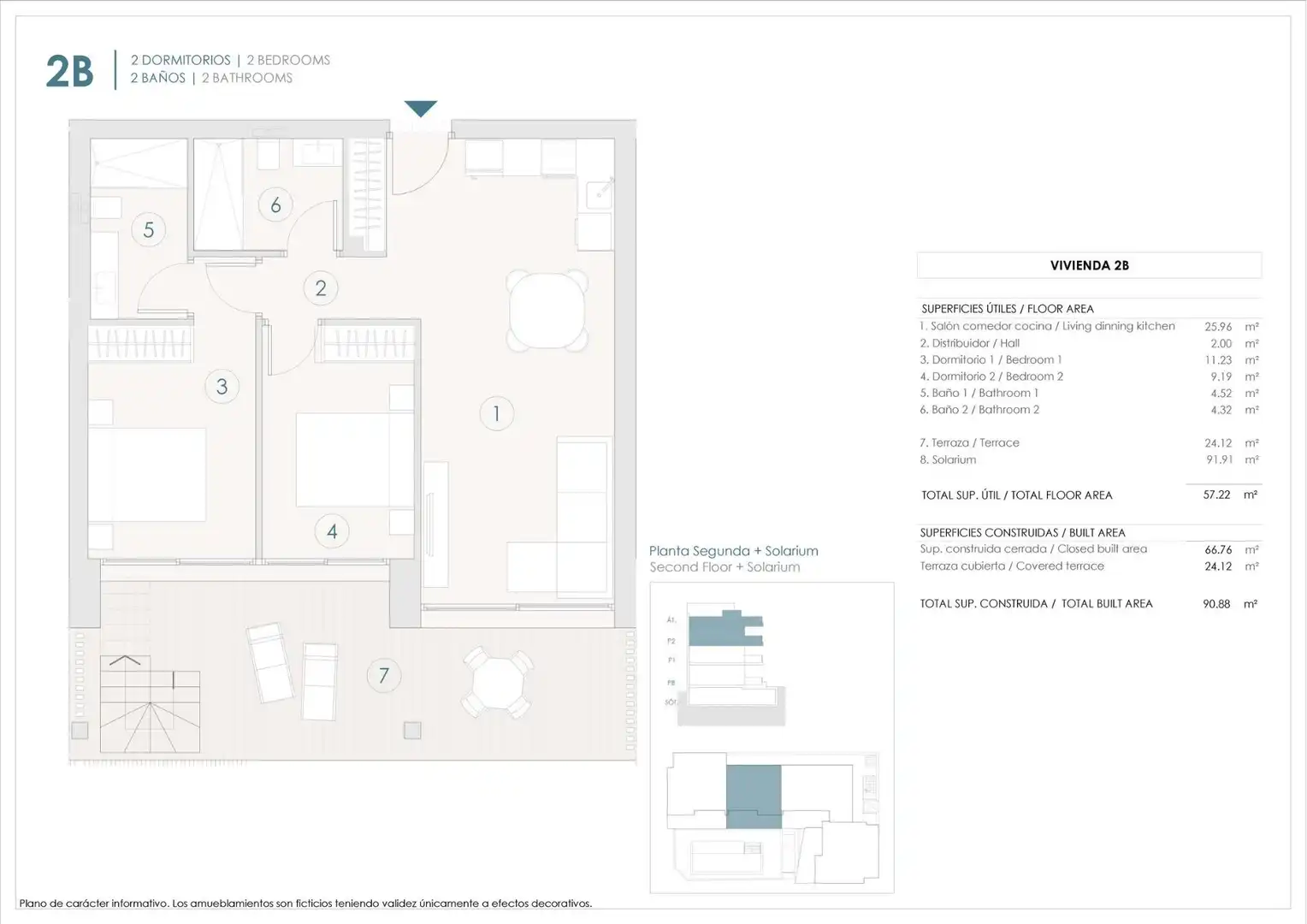 Attique avec piscine à vendre à Benijófar, imagen 7