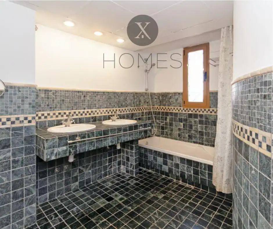 Badezimmer von Maisonette zur Miete in Valencia mit Klimaanlage, Möbliert und Gemeinschaftspool