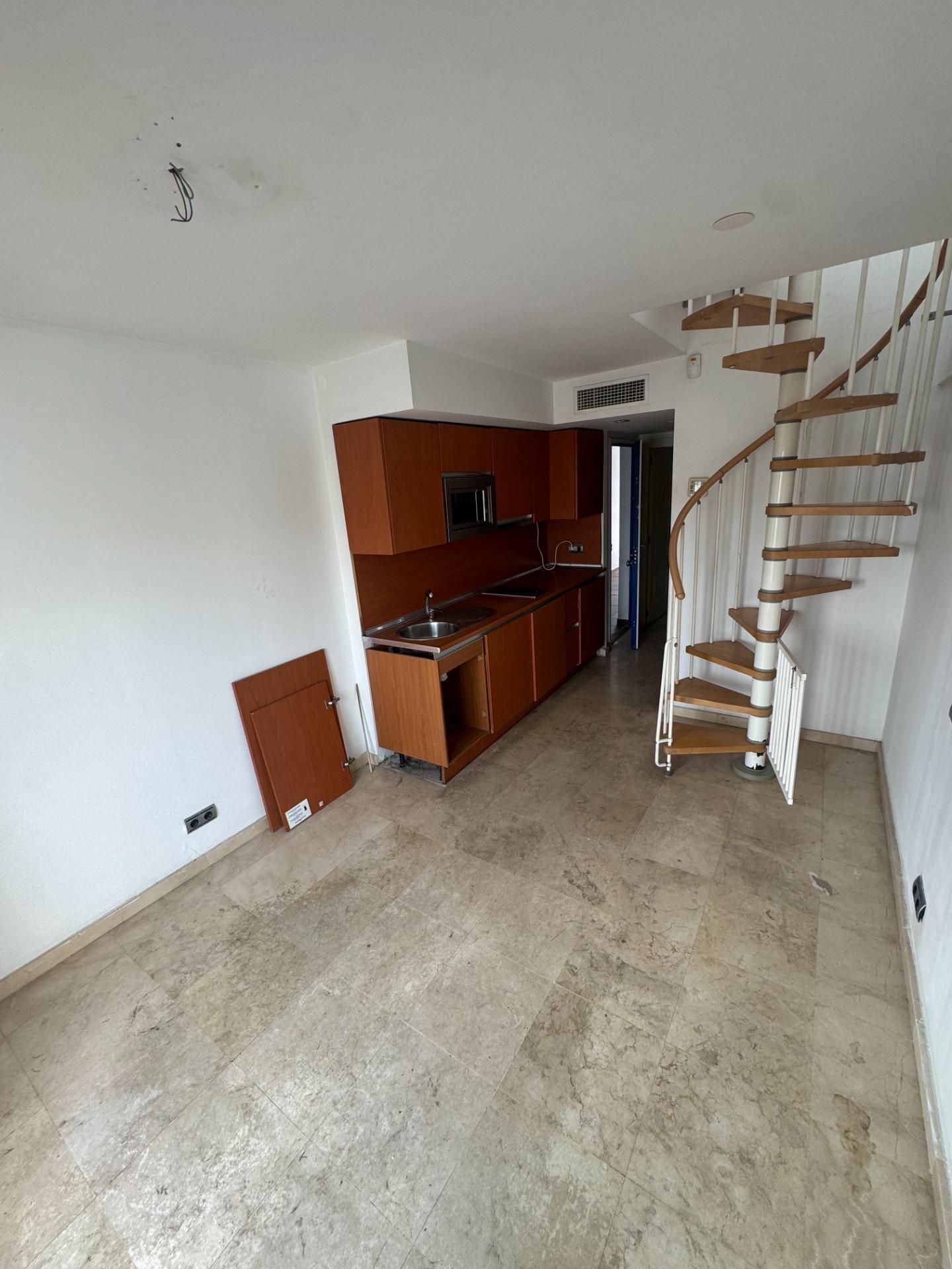 Kitchen of Attic for sale in Benalmádena  with Air Conditioner, Heating and Terrace