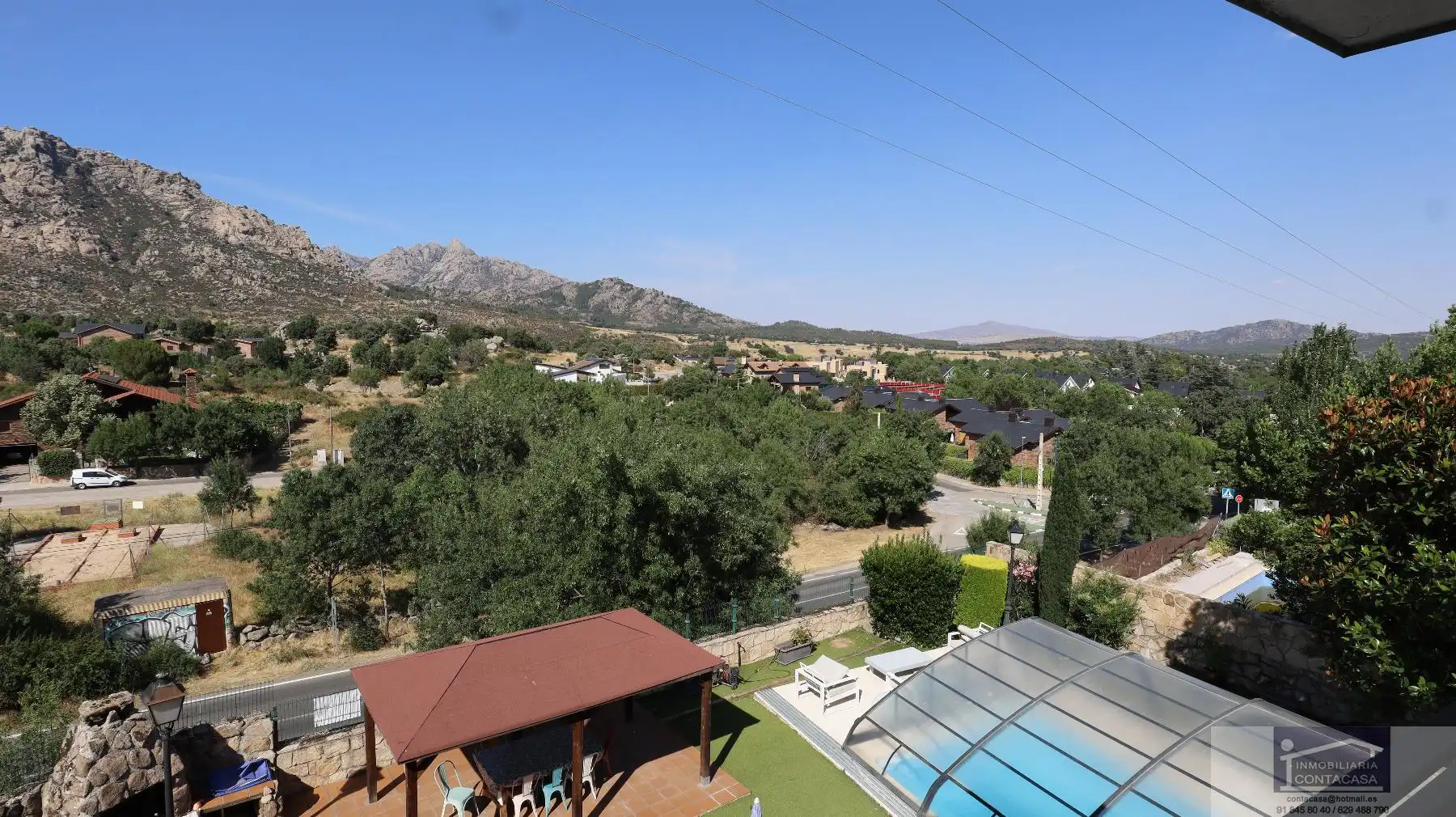 Vista exterior de Casa o chalet en venta en El Boalo - Cerceda – Mataelpino con Aire acondicionado, Calefacción y Terraza
