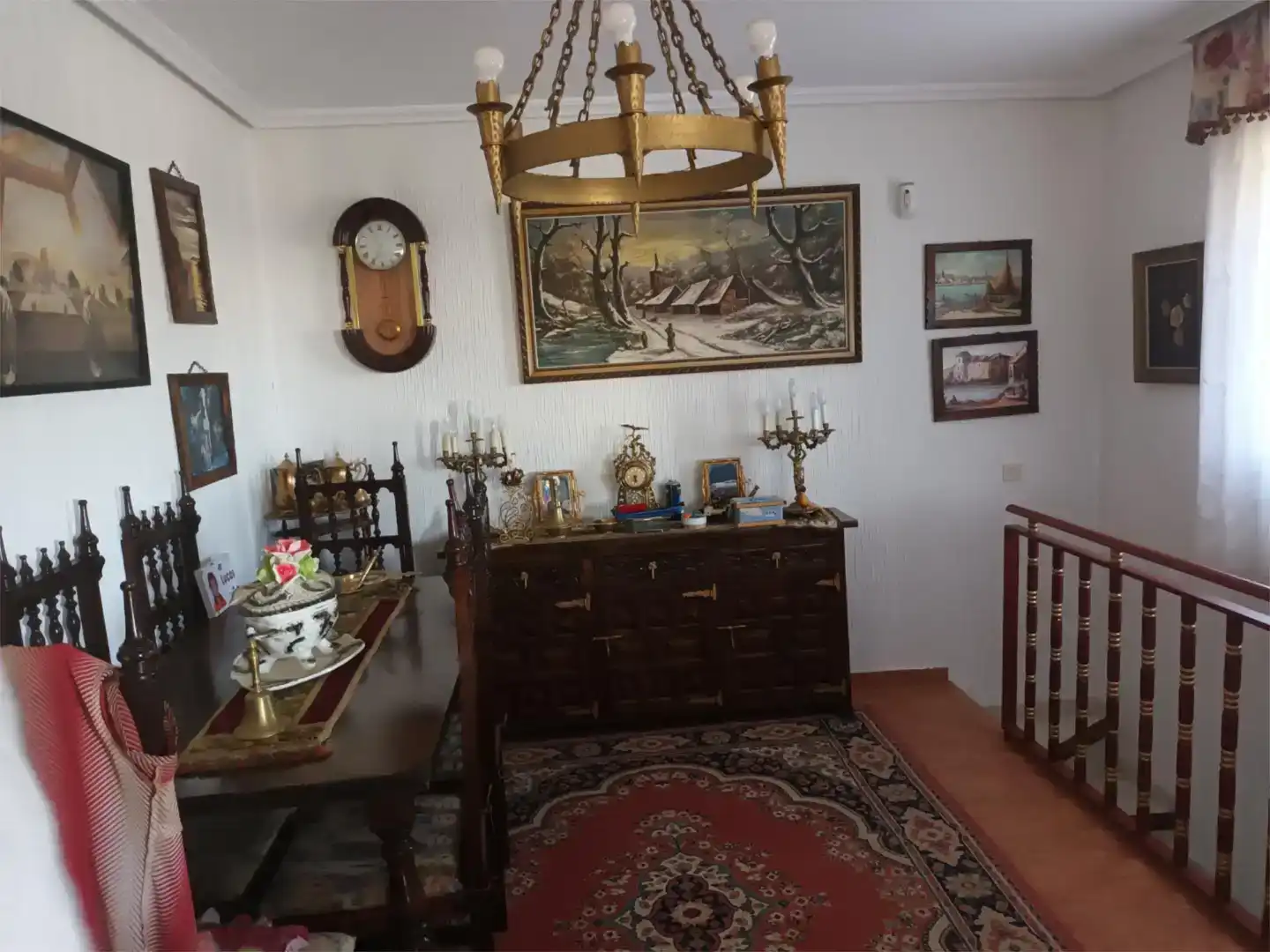 Menjador de Casa o xalet en venda en Segovia Capital