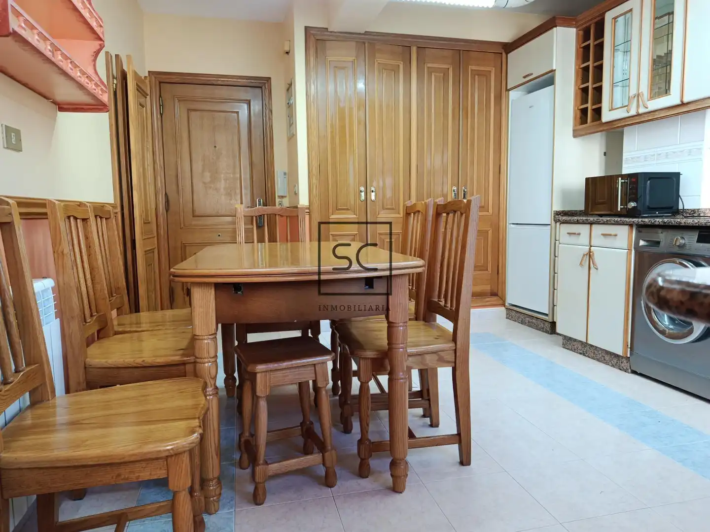 Cocina de Piso en venta en Pontedeume con Calefacción y Amueblado