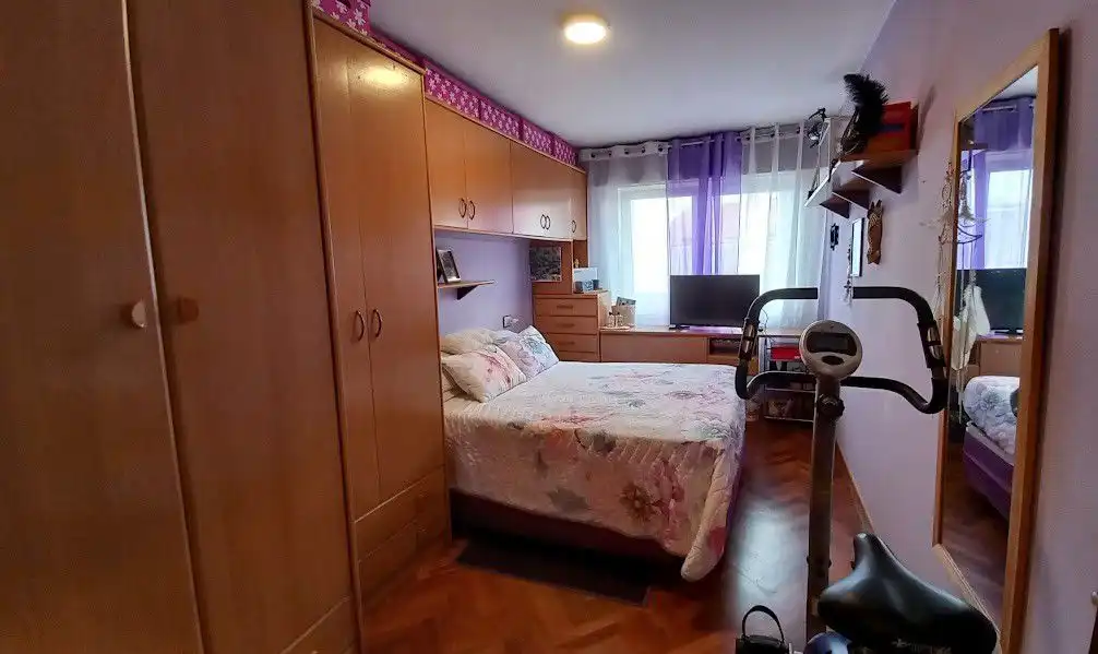 Bedroom of Flat for sale in Culleredo  with Heating, Parquet flooring and Storage room
