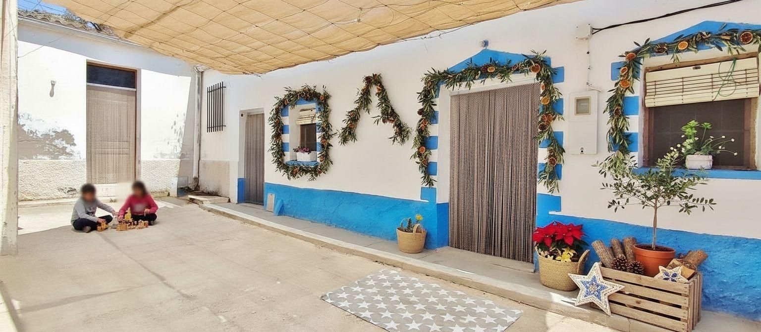 Vista exterior de Finca rústica en venda en Sorbas amb Calefacció