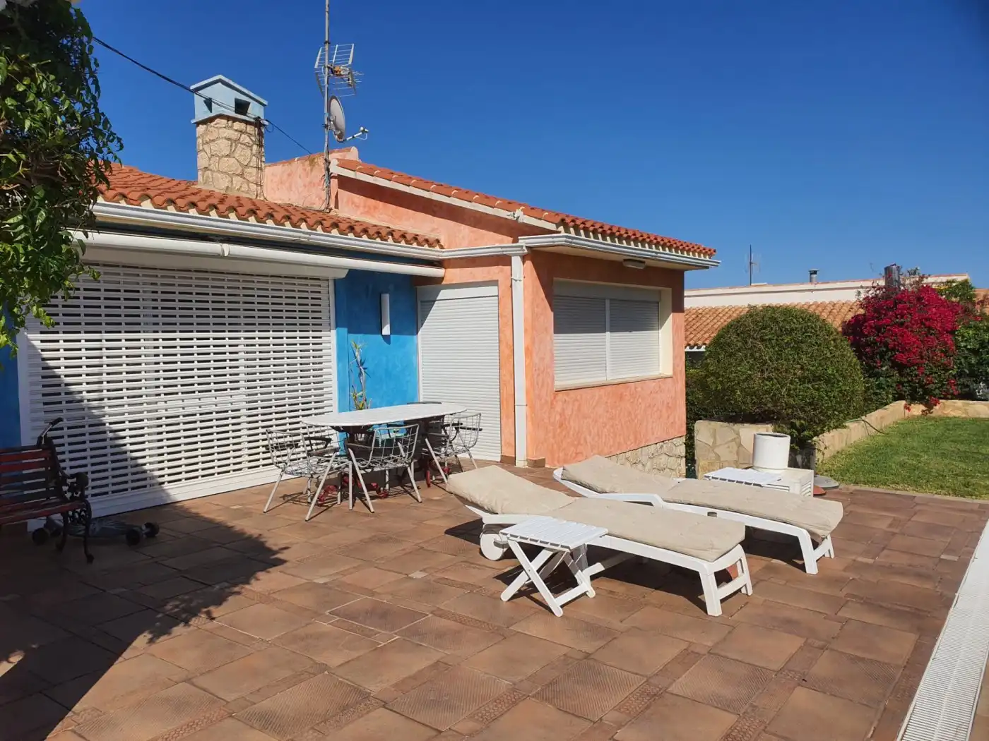 Terraza de Casa o chalet en venta en Benidorm con Calefacción, Jardín privado y Trastero