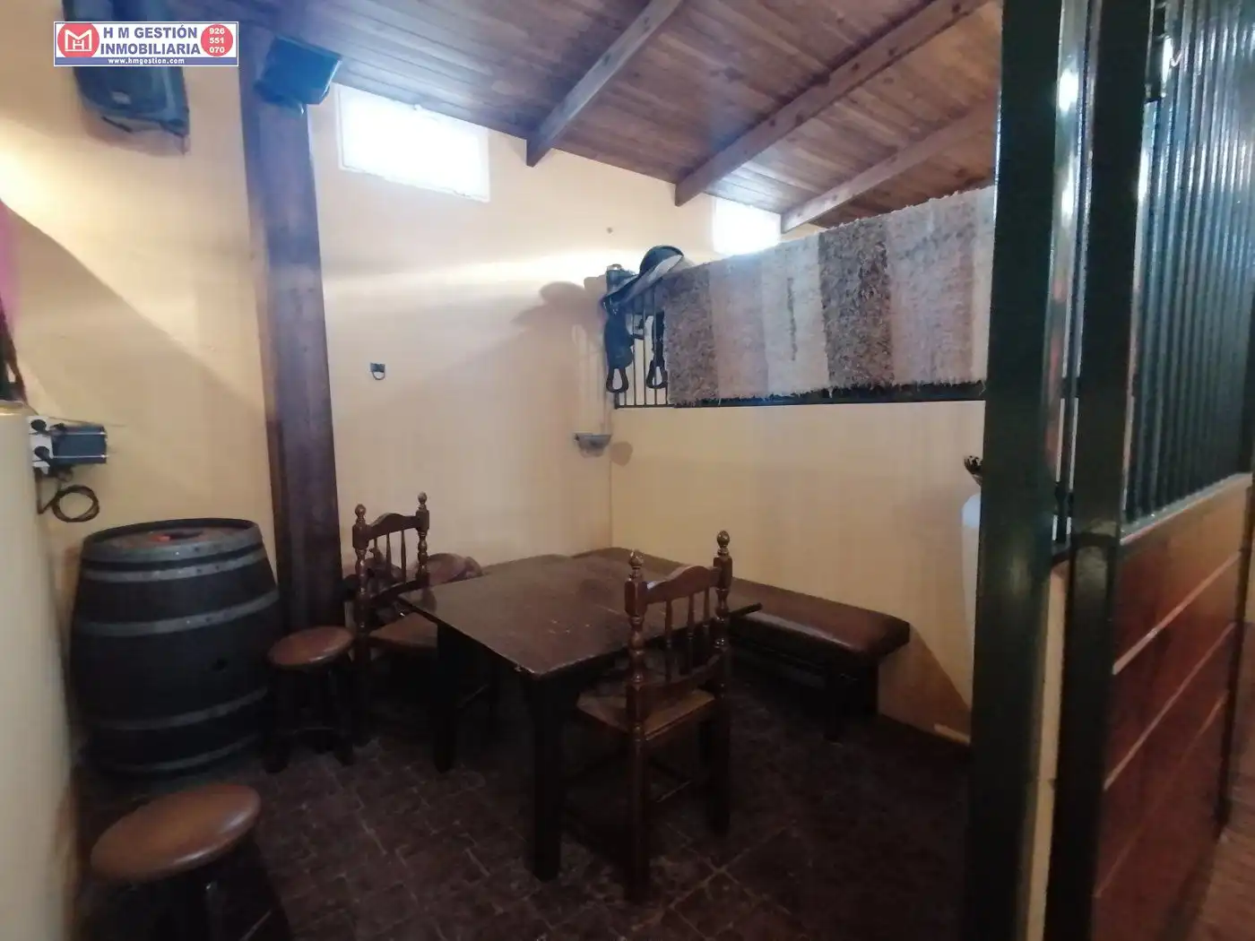 Esszimmer von Country house zum Verkauf in Alcázar de San Juan mit Privatgarten, Schwimmbad und Möbliert