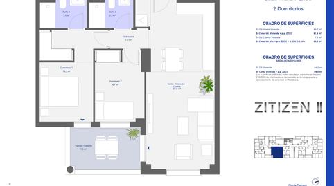 Foto 2 de Piso en venta en Parcela R. Sector Sanchez Blanca, Distrito Zeta - Recinto Ferial Cortijo de Torres, Málaga