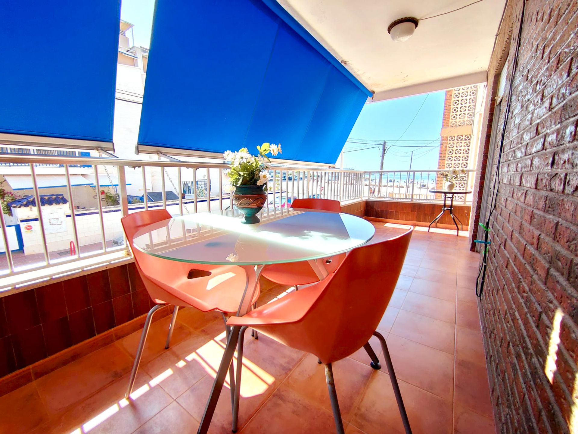 Terrace of Flat for sale in Santa Pola  with Terrace, Furnished and Oven