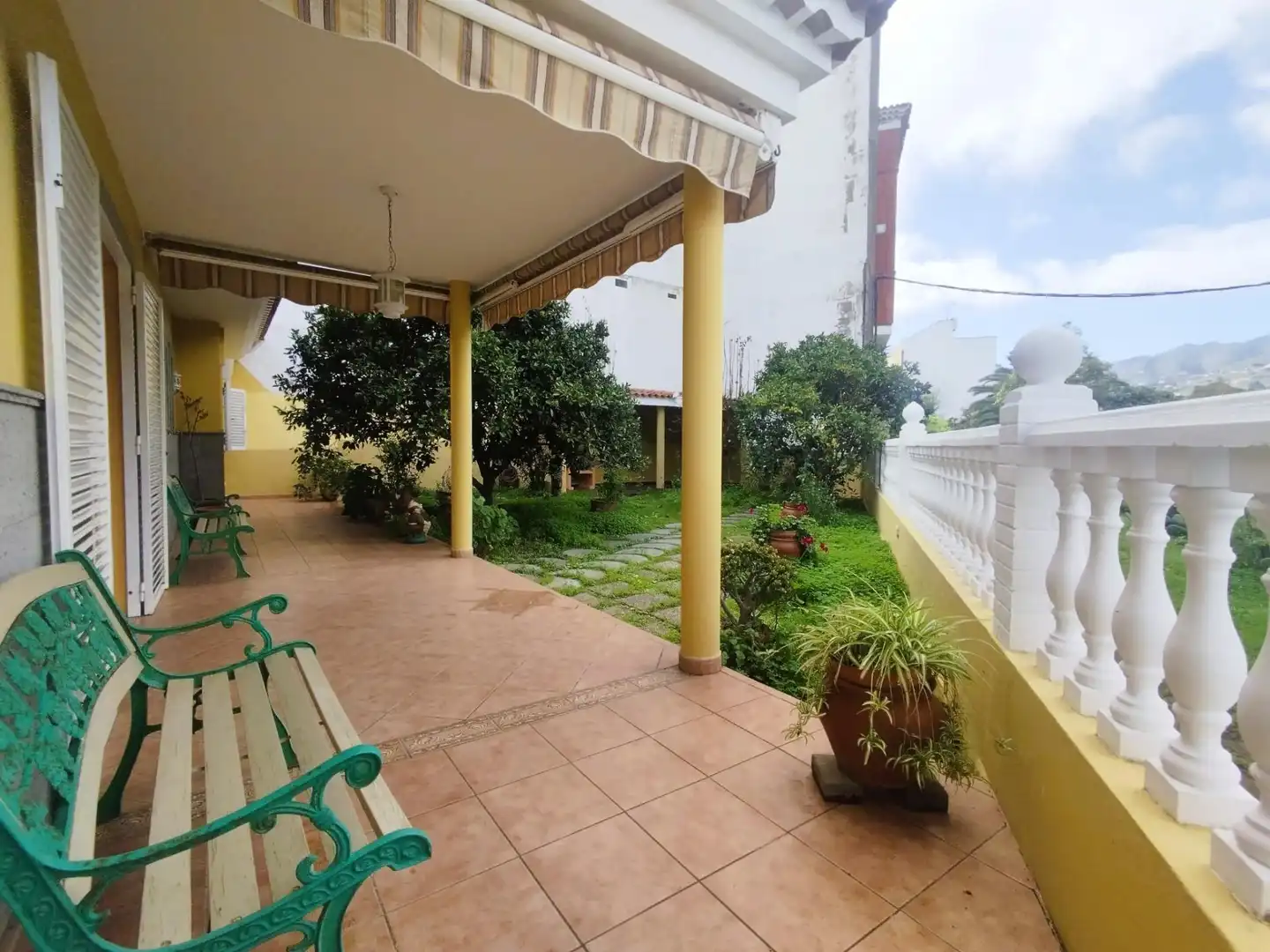 Terrassa de Casa o xalet en venda en Teror amb Aire condicionat, Jardí privat i Terrassa