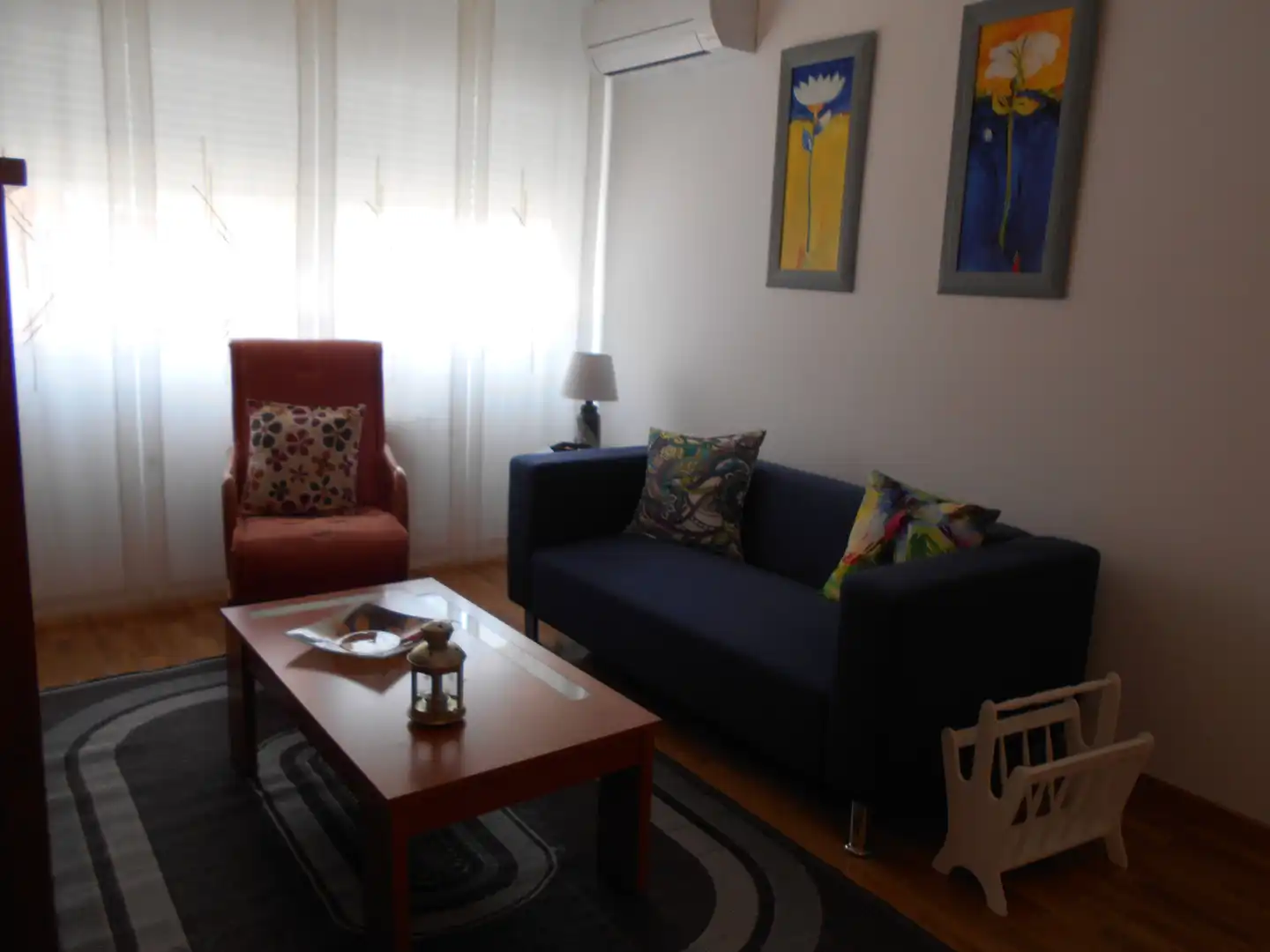 Sala de estar de Piso de alquiler en Alcalá de Henares con Aire acondicionado, Calefacción y Terraza