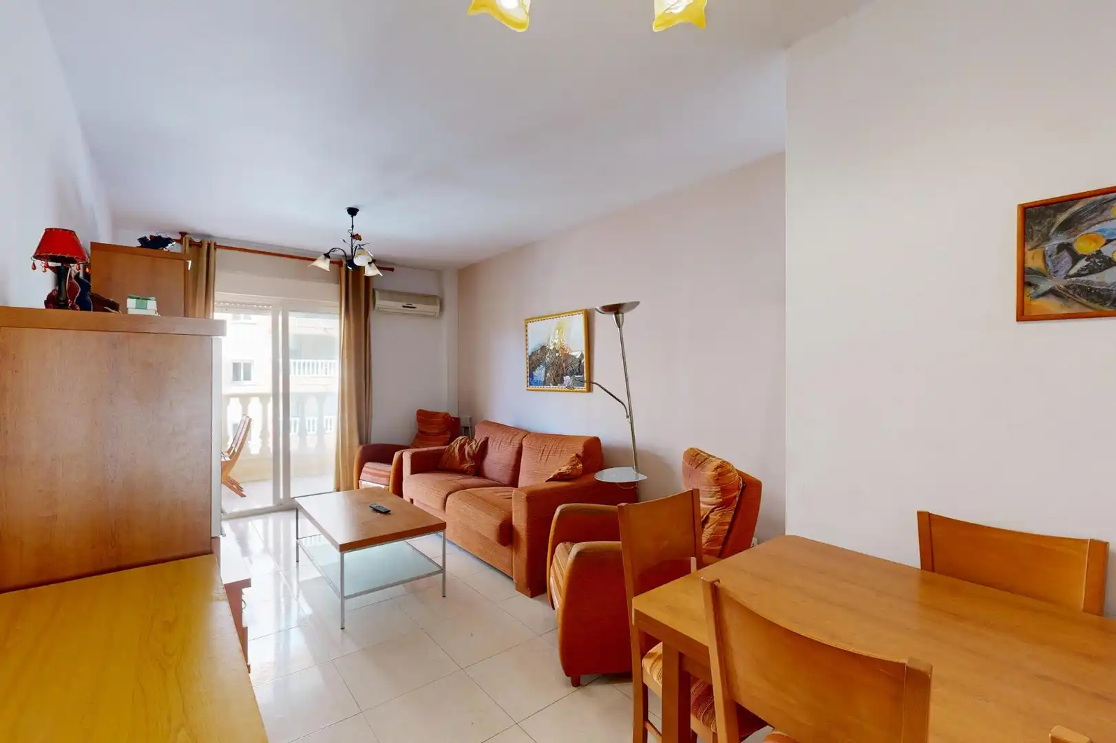 Sala d'estar de Pis en venda en La Manga del Mar Menor amb Aire condicionat, Calefacció i Terrassa