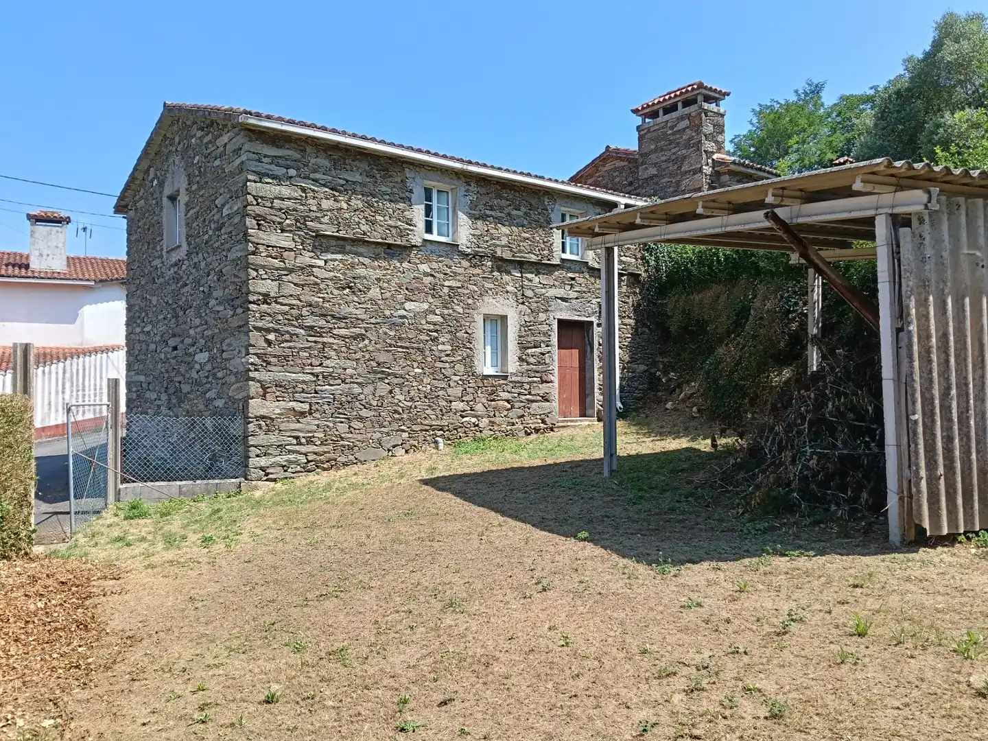 Vista exterior de Casa adosada en venta en Cesuras con Jardín privado y Trastero