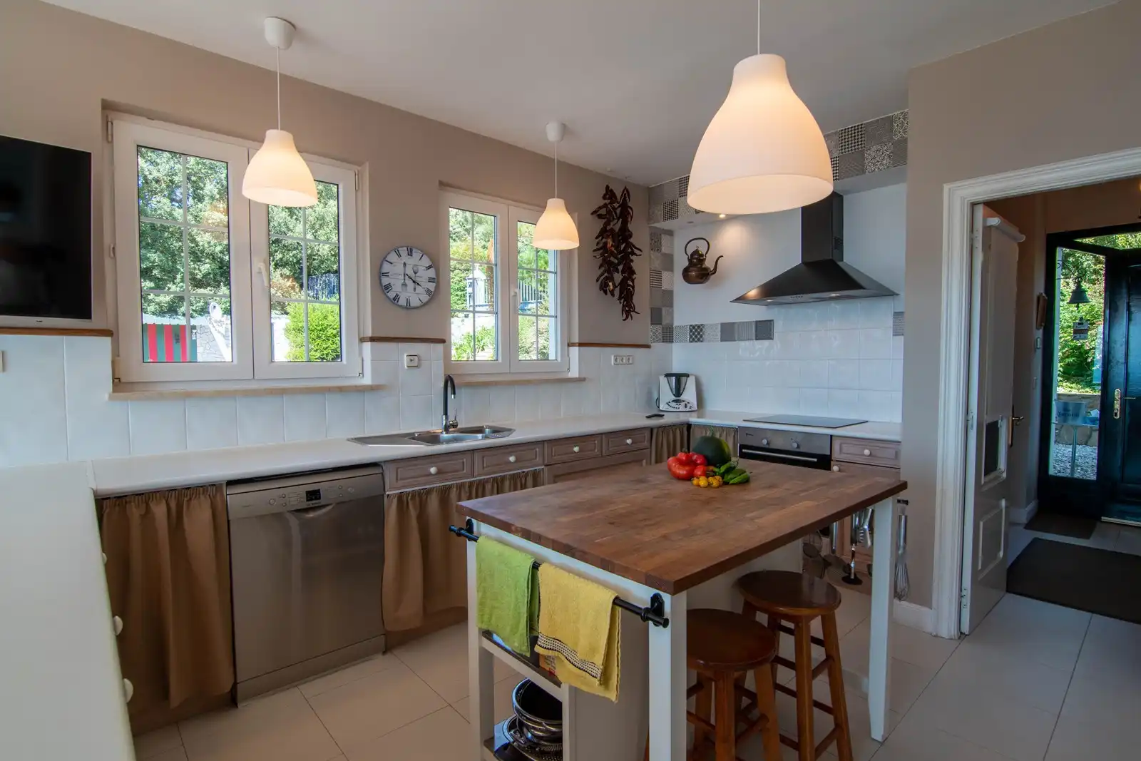 Cocina de Casa o chalet en venta en Plentzia con Calefacción, Jardín privado y Terraza