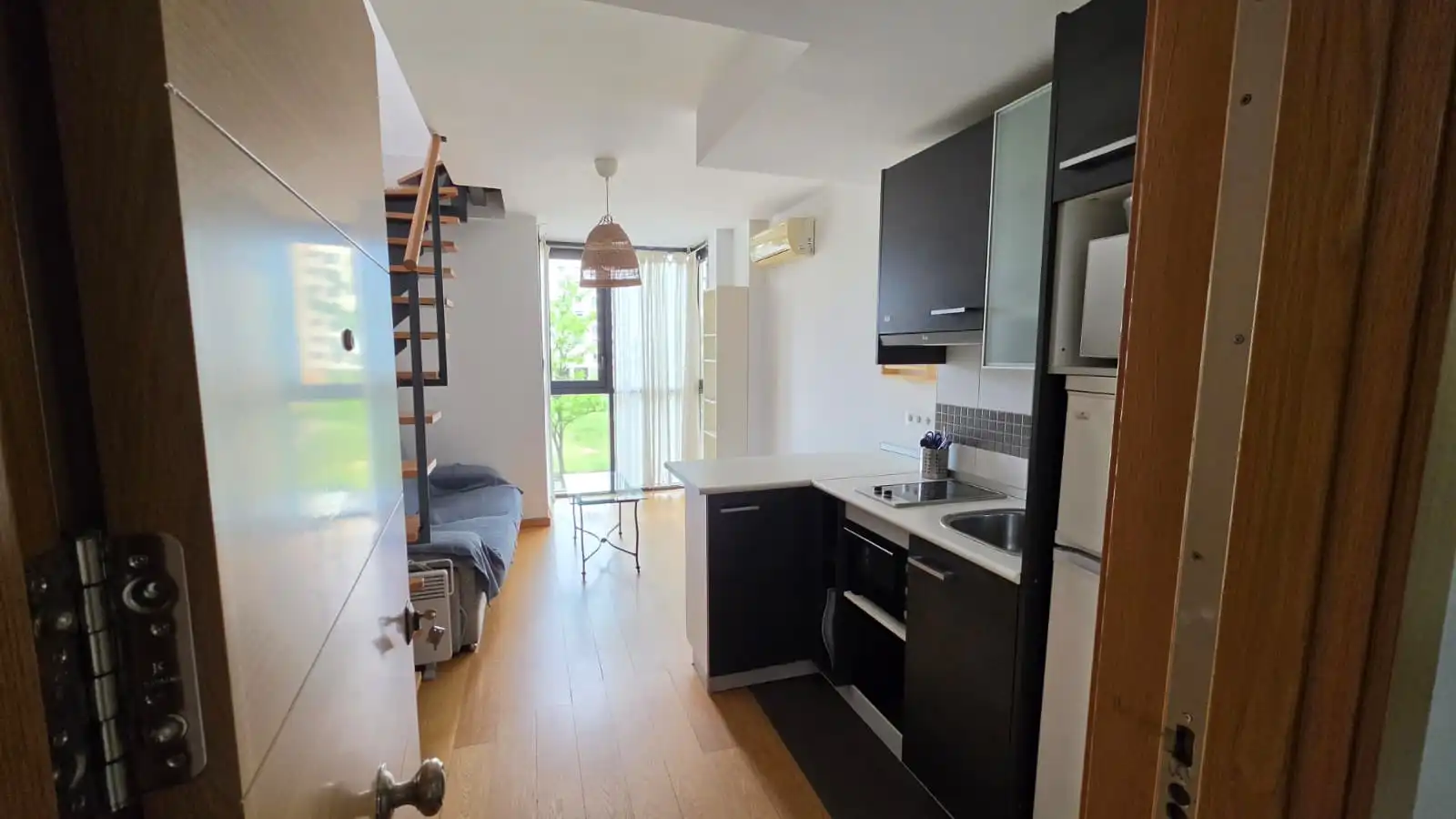 Cocina de Apartamento en venta en Madrid con Trastero, Amueblado y Balcón