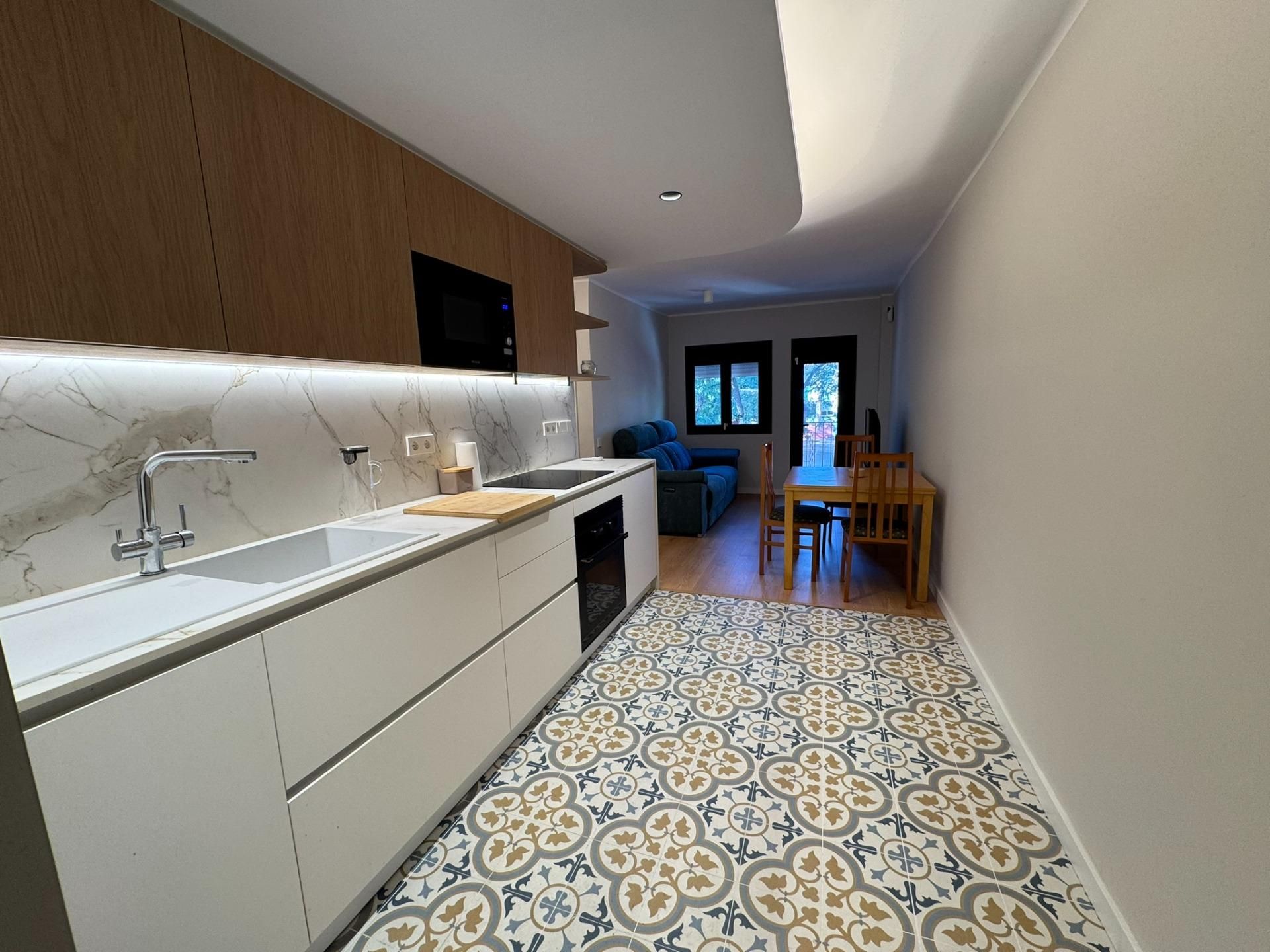 Küche von Wohnung zum verkauf in Ripollet mit Balkon