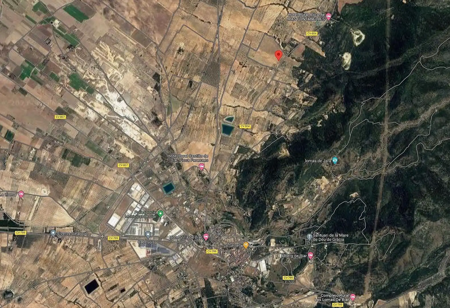 Residential land for sale in Biar, imagen 2