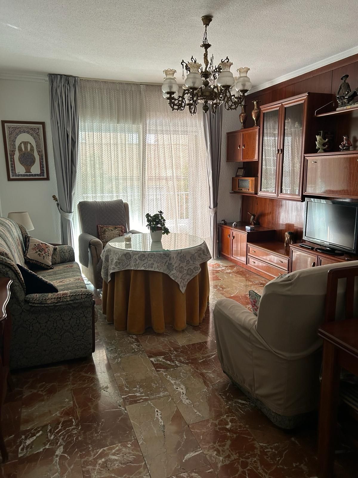 Living room of Flat for sale in  Córdoba Capital  with Air Conditioner, Parquet flooring and Storage room