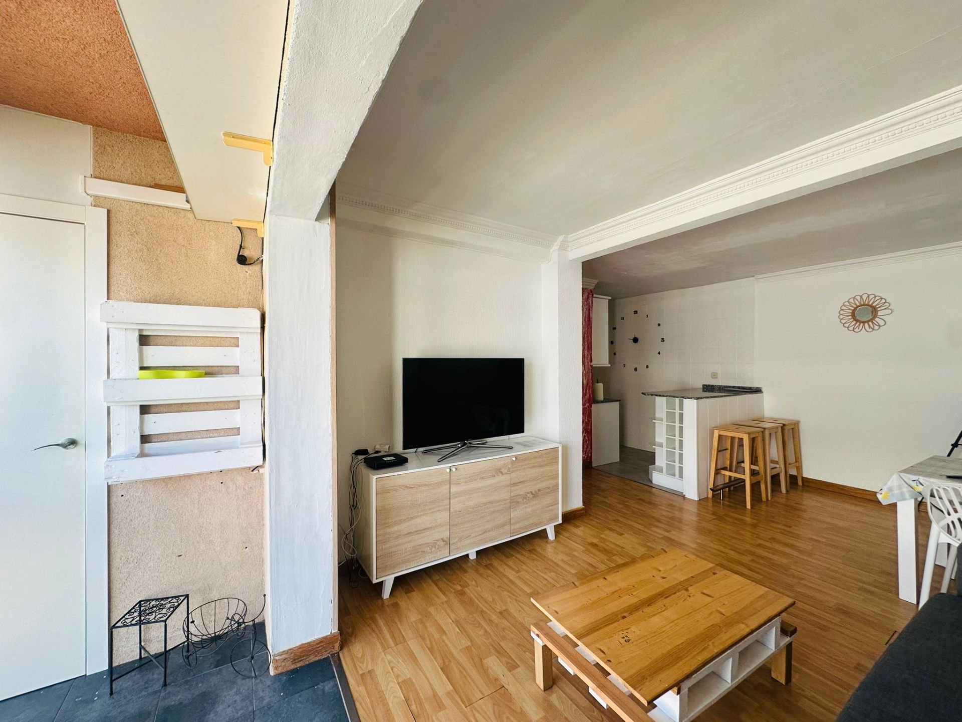 Sala d'estar de Àtic en venda en Salou amb Aire condicionat, Moblat i Forn