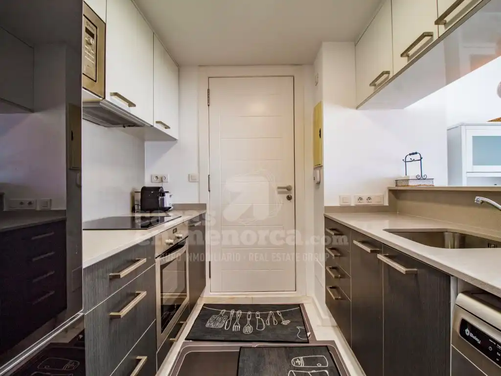 Kitchen of Flat for sale in Maó - Mahón  with Air Conditioner, Swimming Pool and Community pool