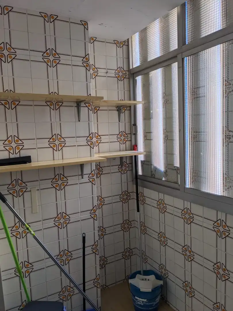 Küche von Wohnung zum Verkauf in Albacete mit Balkon
