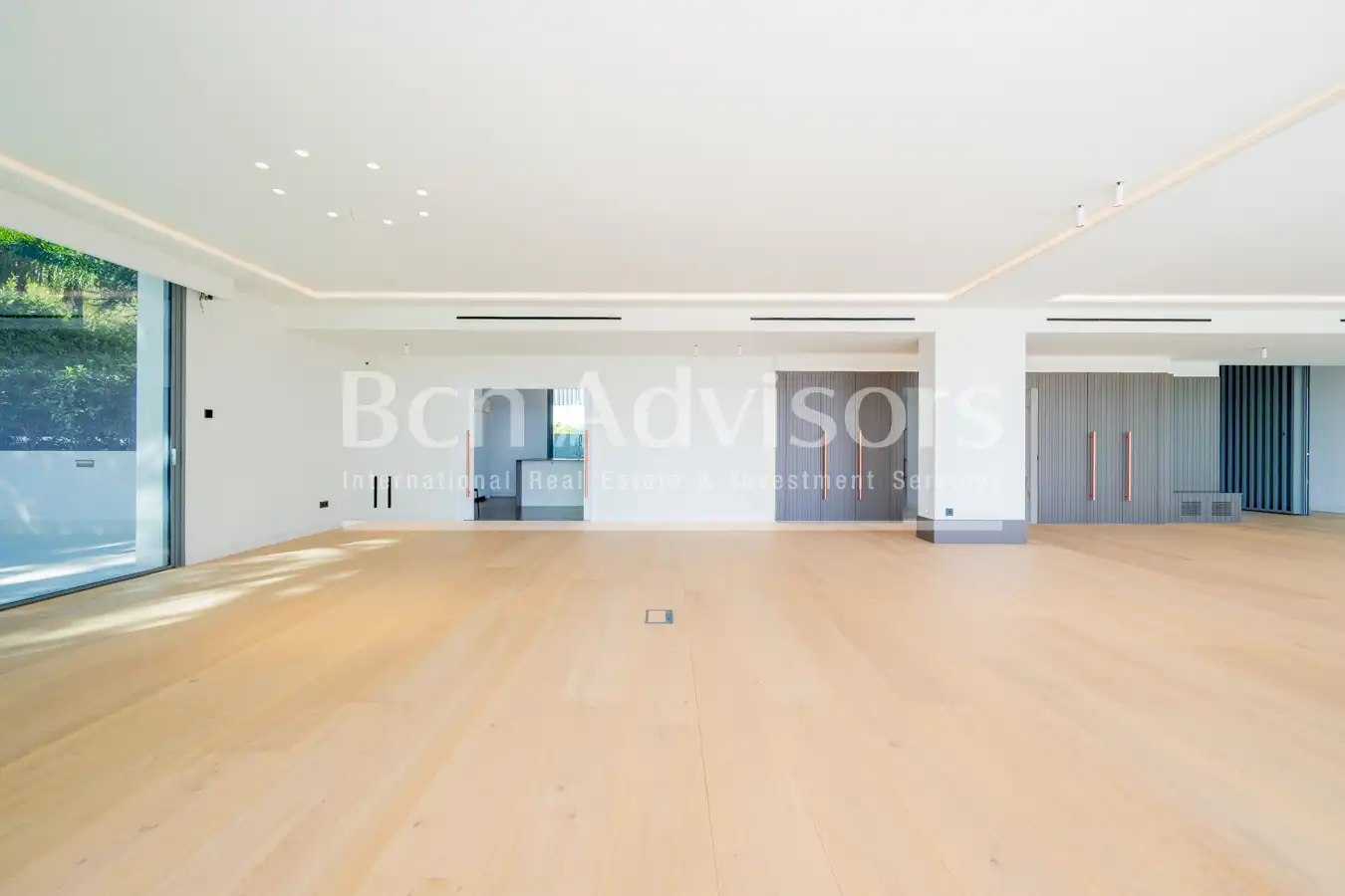Sala de estar de Casa o chalet en venta en Barcelona con Aire acondicionado, Calefacción y Jardín privado