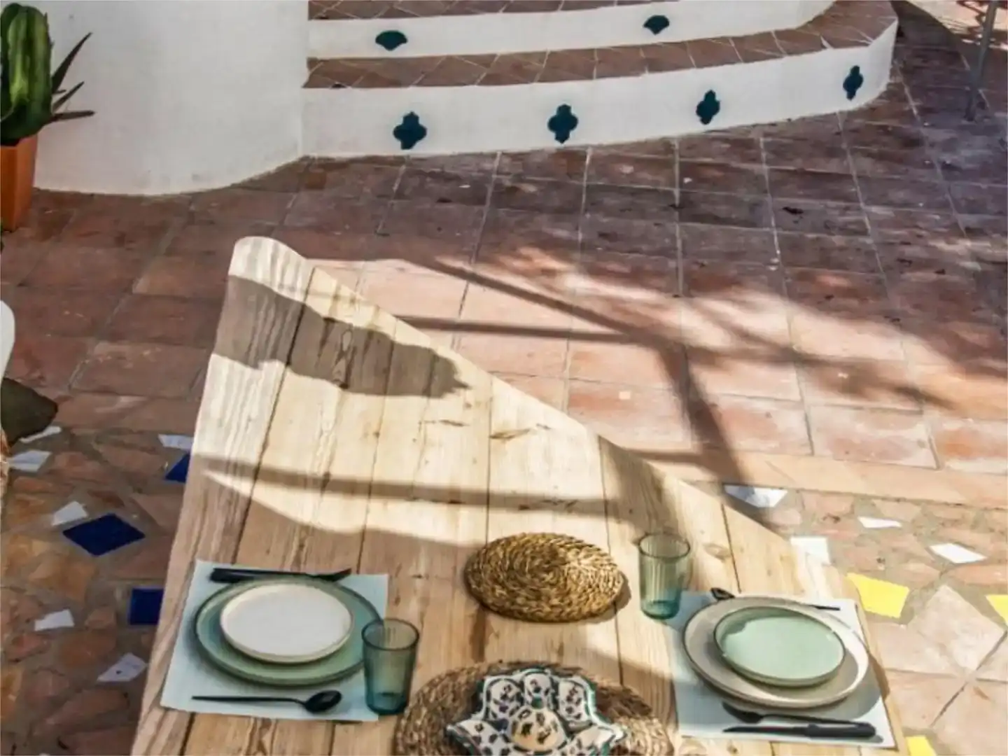 Terrace of Flat for sale in Oliva  with Air Conditioner, Private garden and Storage room