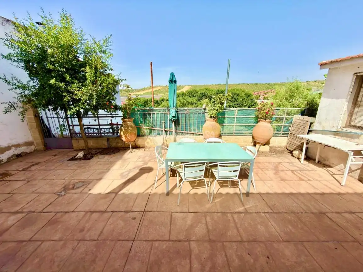 Terraza de Casa o chalet en venta en Cabanillas del Campo con Aire acondicionado, Calefacción y Trastero