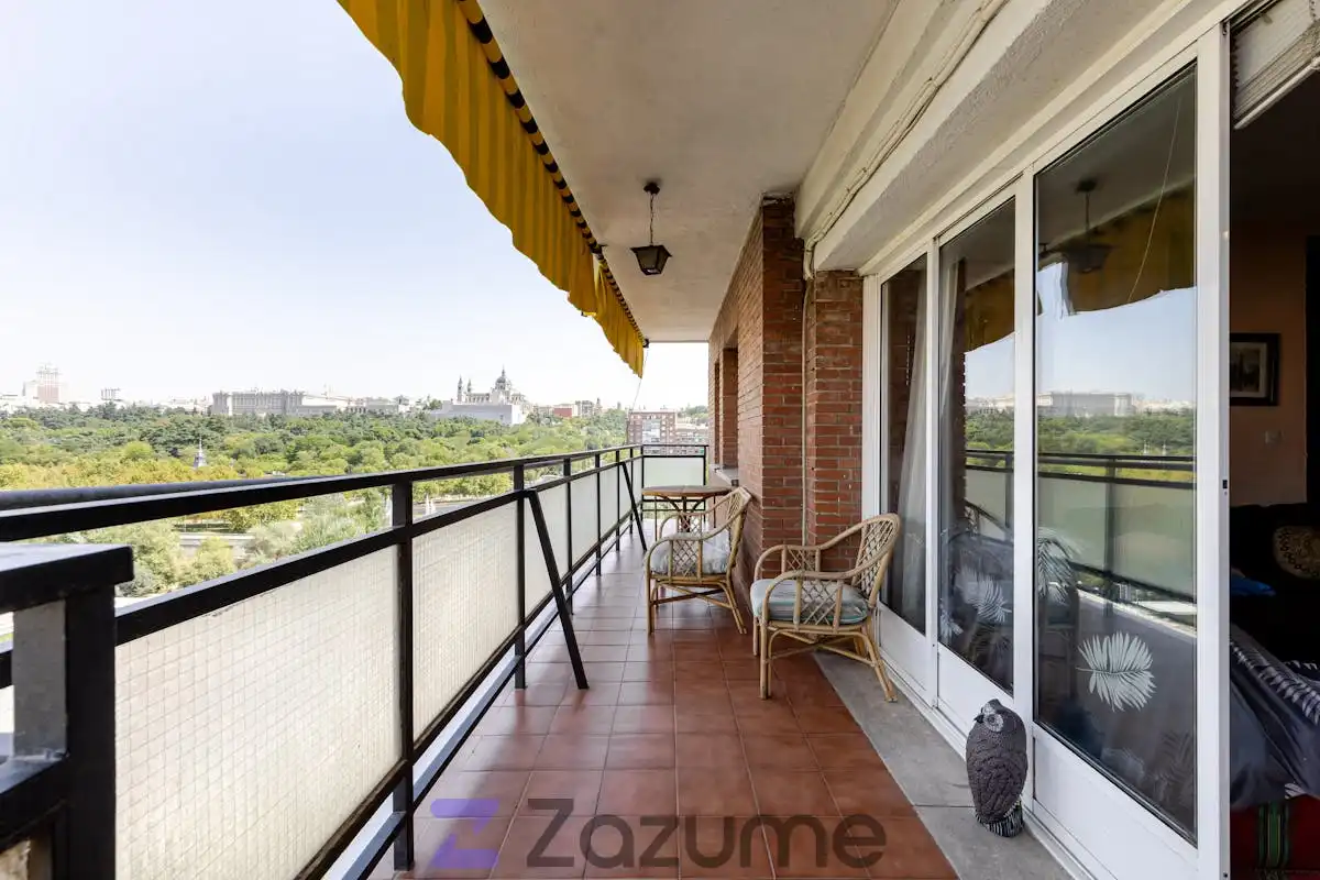 Terrasse von Wohnung zur Miete in Madrid mit Klimaanlage, Heizung und Terrasse