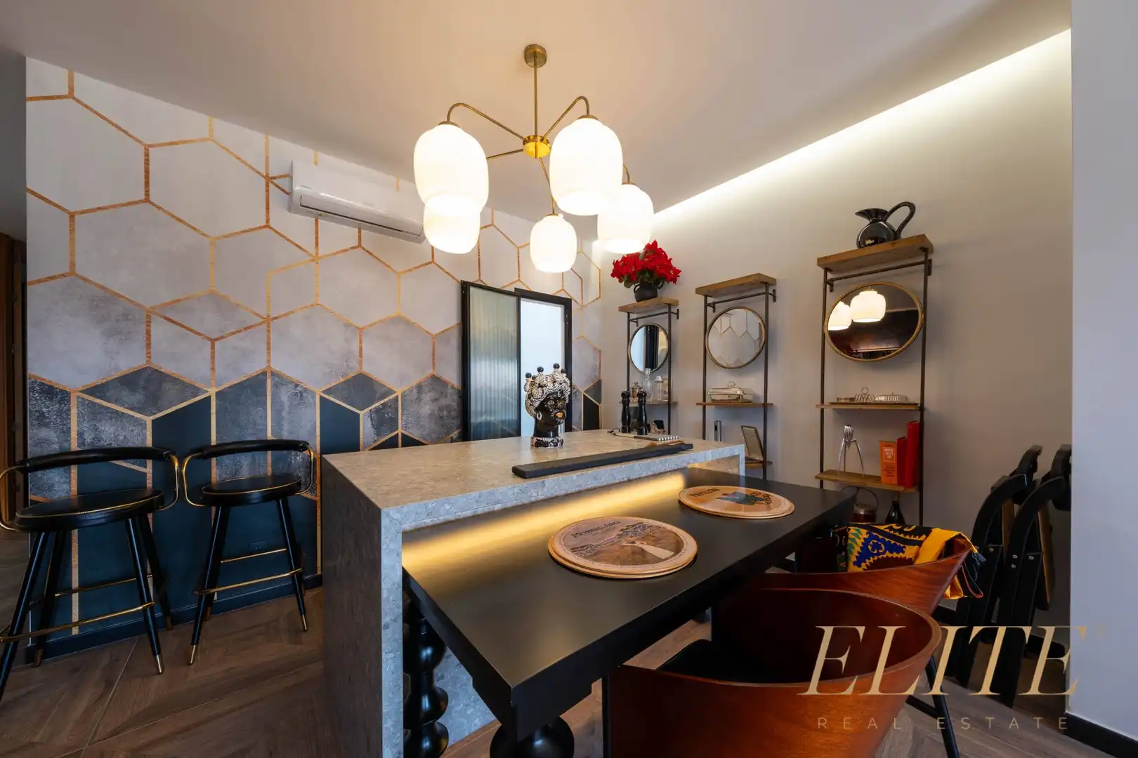 Comedor de Piso de alquiler en Las Palmas de Gran Canaria con Aire acondicionado, Calefacción y Parquet