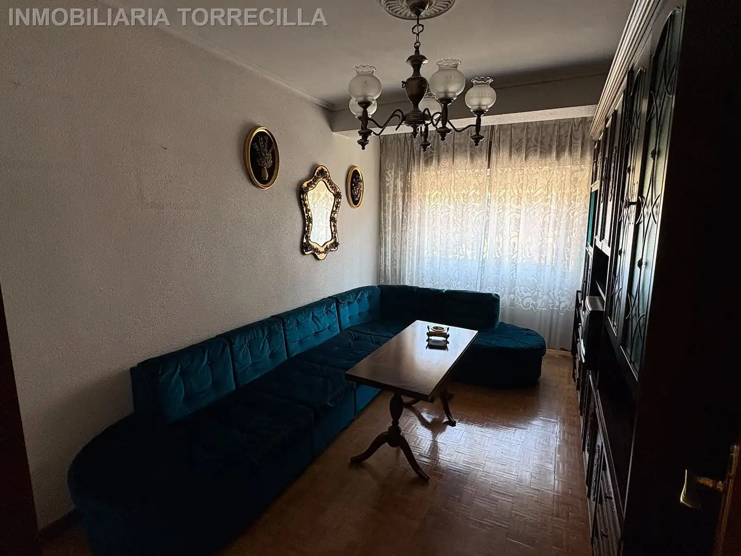 Sala d'estar de Pis en venda en Valladolid amb Calefacció, Parquet i Terrassa