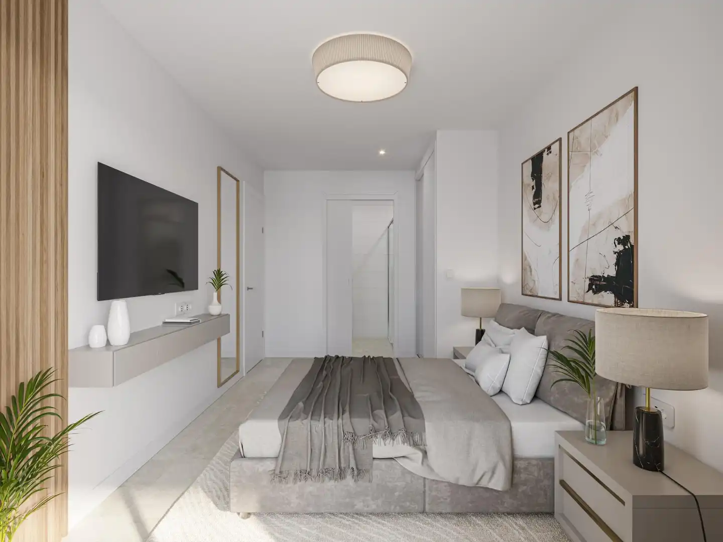 Dormitori de Apartament en venda en Los Alcázares amb Terrassa, Traster i Piscina comunitària
