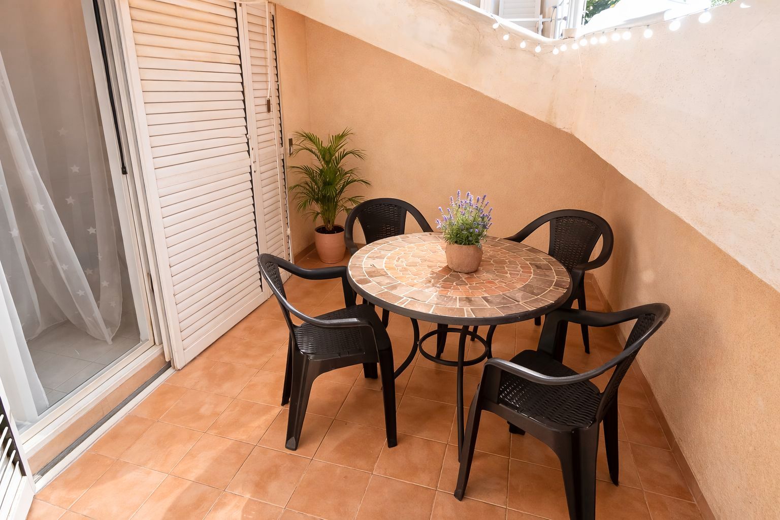 Terraza de Piso en venta en Calella con Amueblado