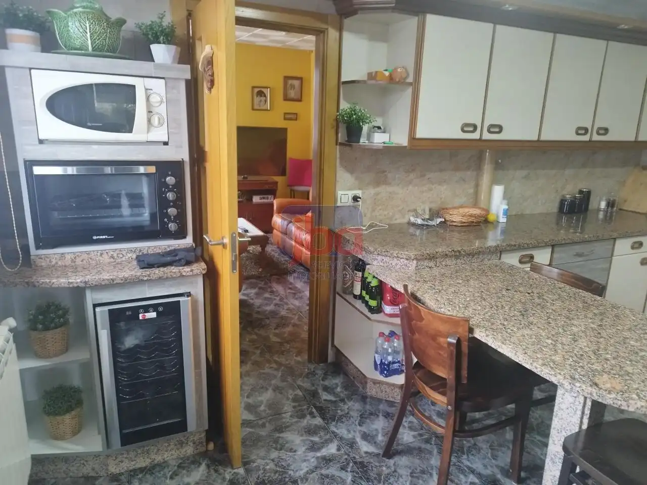 Cocina de Casa o chalet de alquiler en Trasmiras con Calefacción, Jardín privado y Terraza