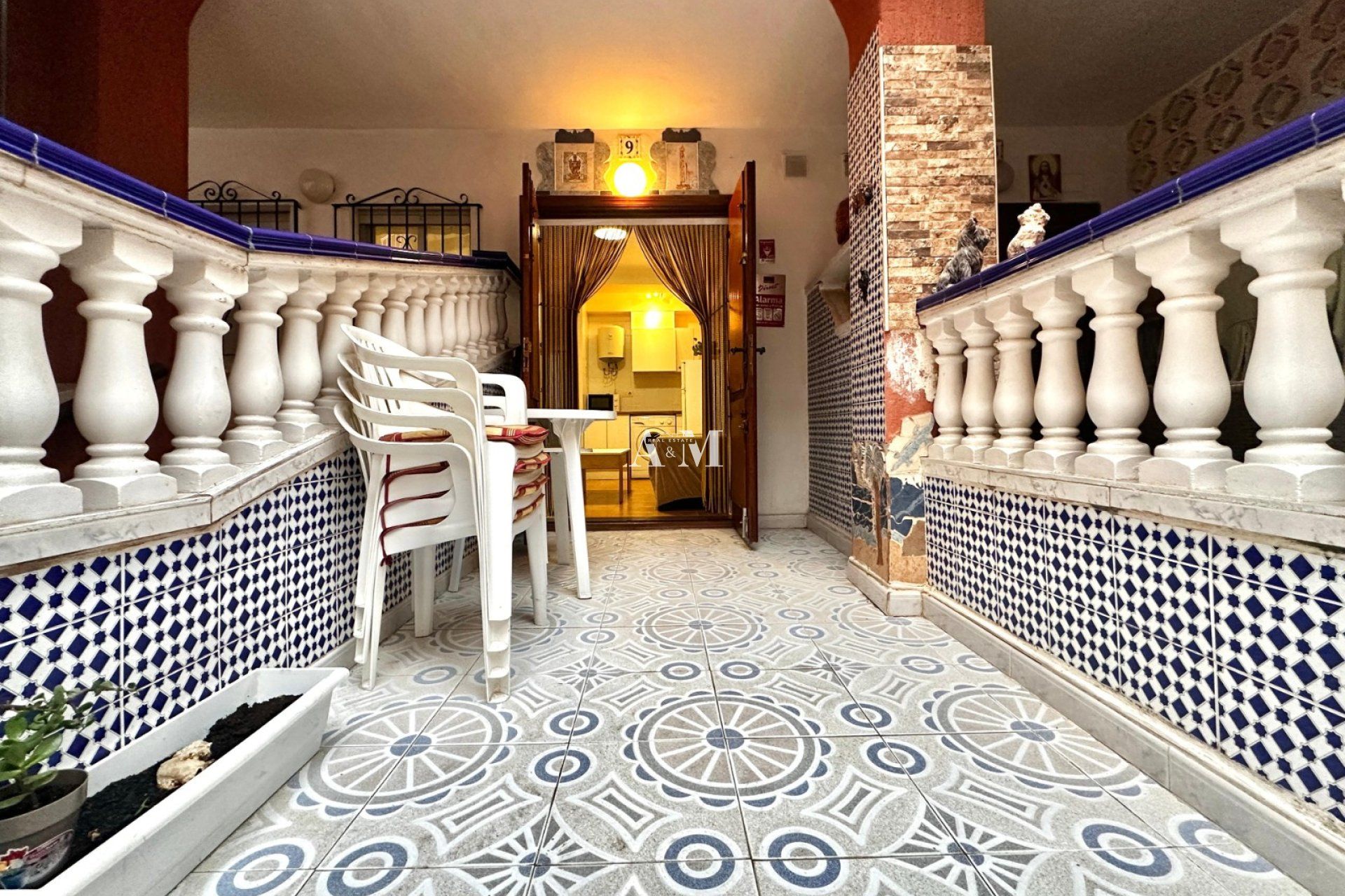 Terrassa de Planta baixa de lloguer en Torrevieja amb Aire condicionat, Calefacció i Moblat