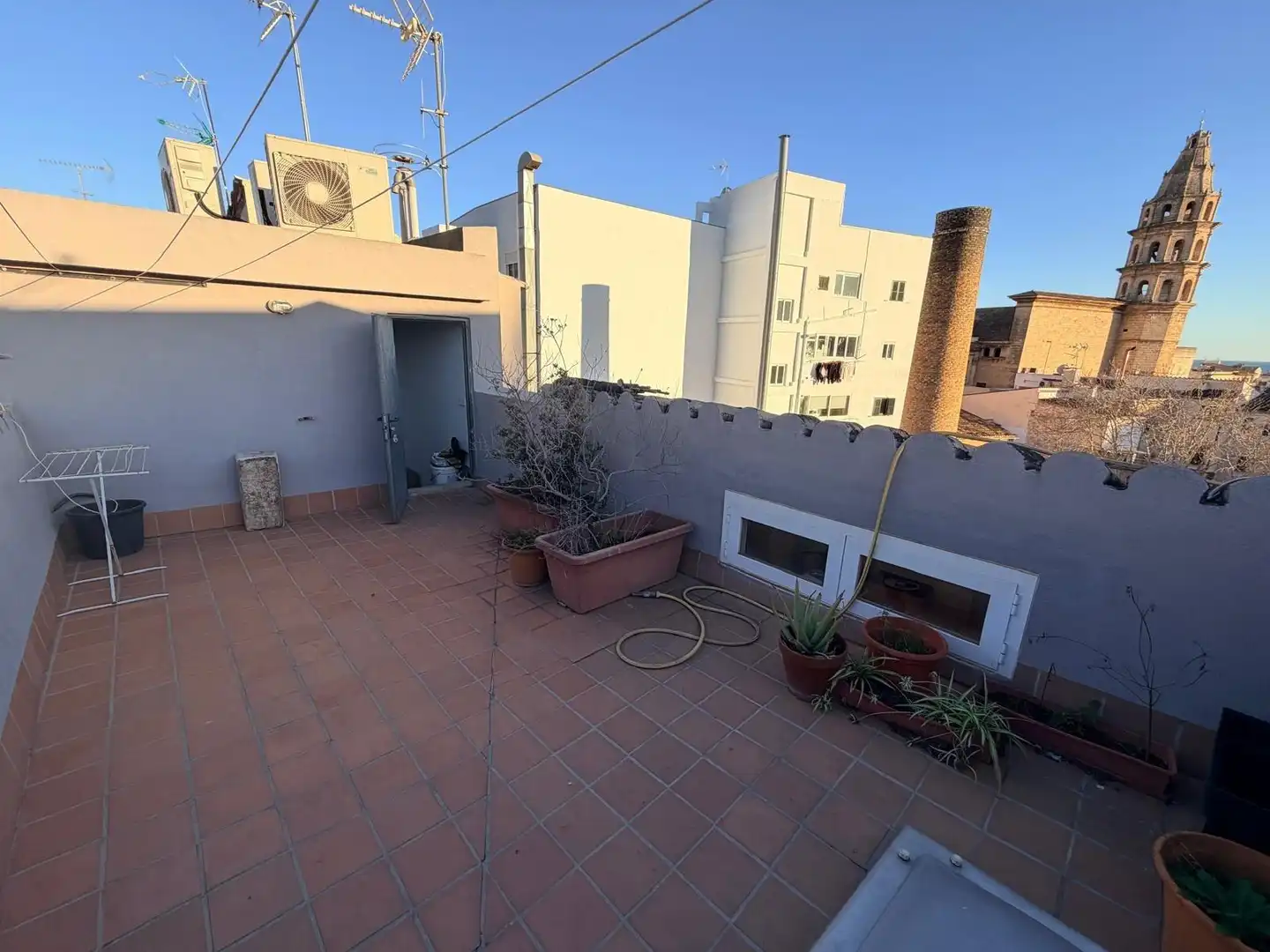 Terraza de Ático en venta en  Palma de Mallorca con Calefacción, Parquet y Terraza