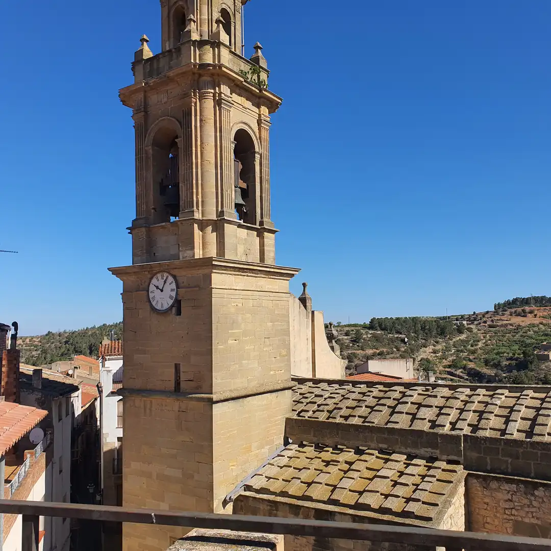 Vista exterior de Casa o xalet en venda en La Fatarella amb Moblat