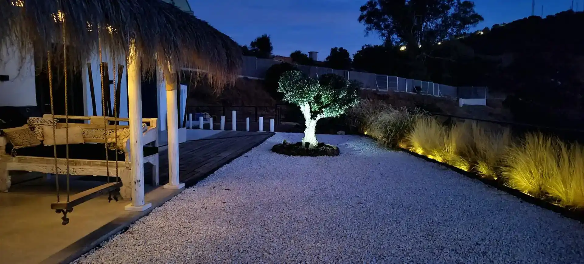 Terrassa de Casa o xalet en venda en Ojén amb Aire condicionat i Piscina