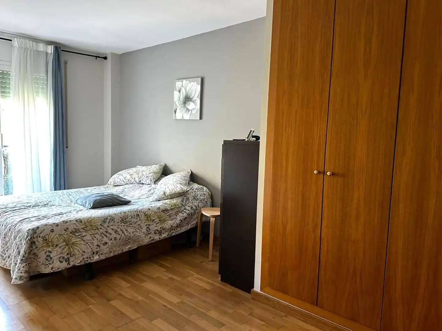Bedroom of Flat for sale in Badalona  with Air Conditioner, Storage room and Balcony
