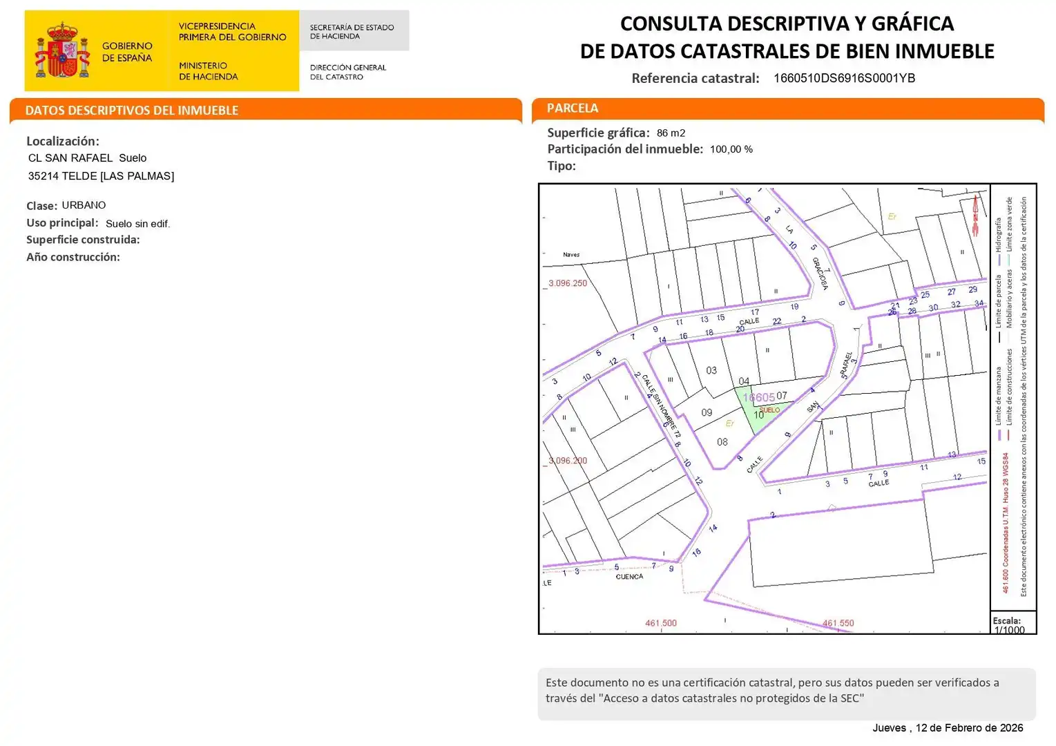 Vista exterior de Residencial en venta en Telde