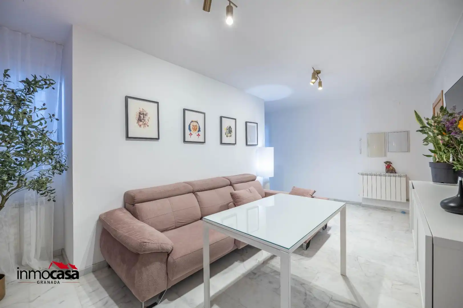 Sala d'estar de Àtic en venda en Churriana de la Vega amb Terrassa