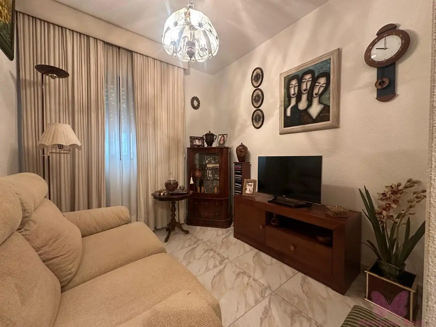 Sala de estar de Piso en venta en Cádiz con Calefacción