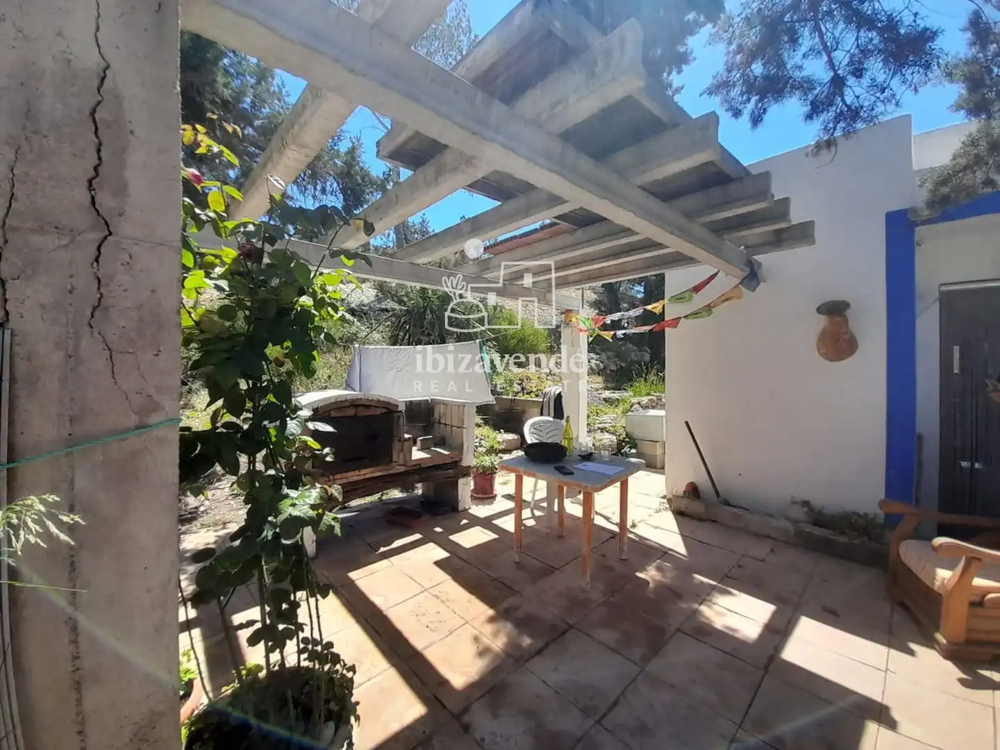 Jardí de Casa o xalet en venda en Sant Joan de Labritja amb Moblat