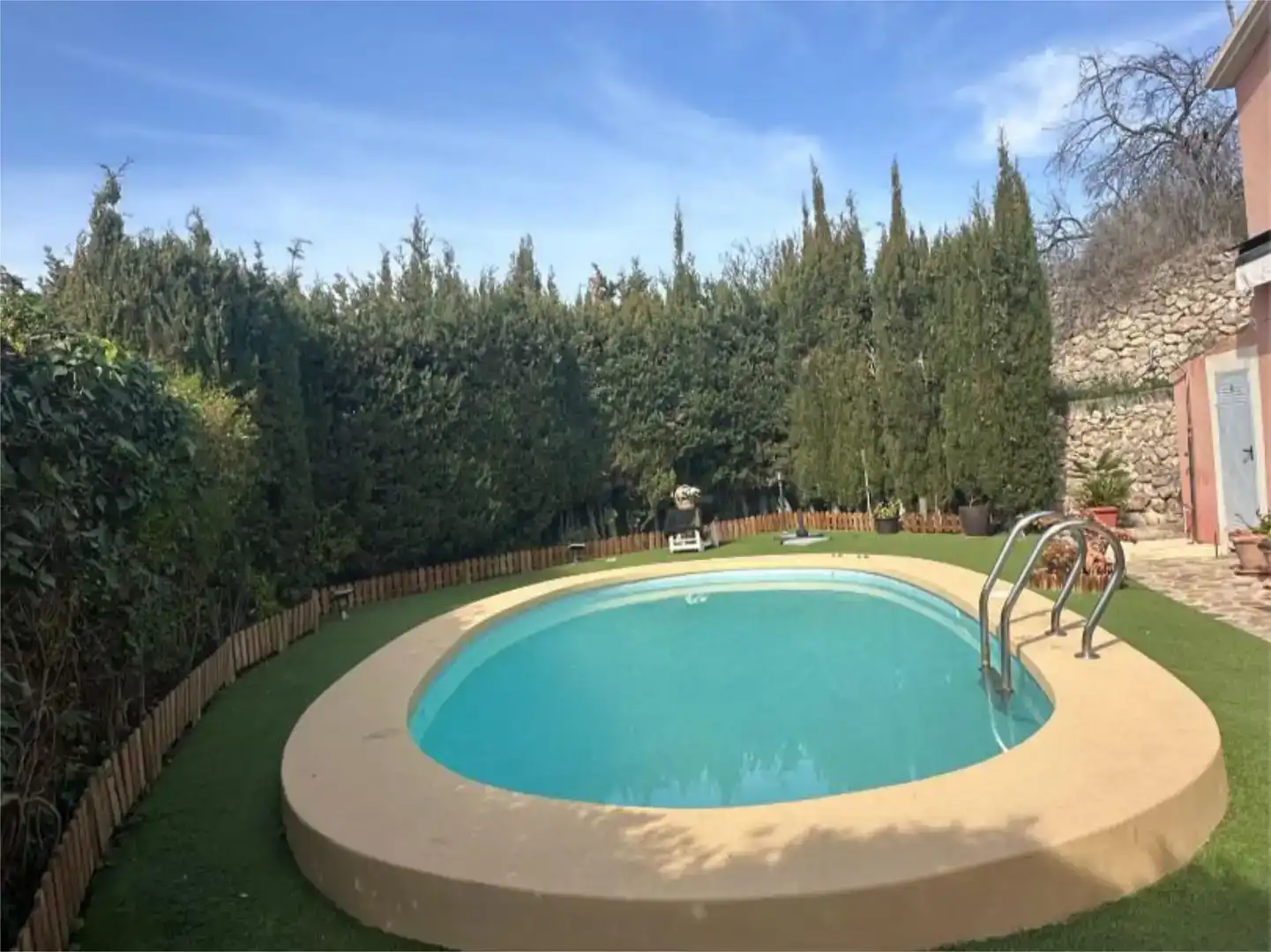 Swimming pool of Flat for sale in Finestrat